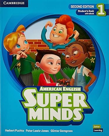 American English Super Minds 2ed Student's Book with eBook Level 1